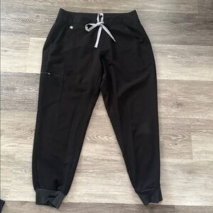 FIGS Black Jogger Pants